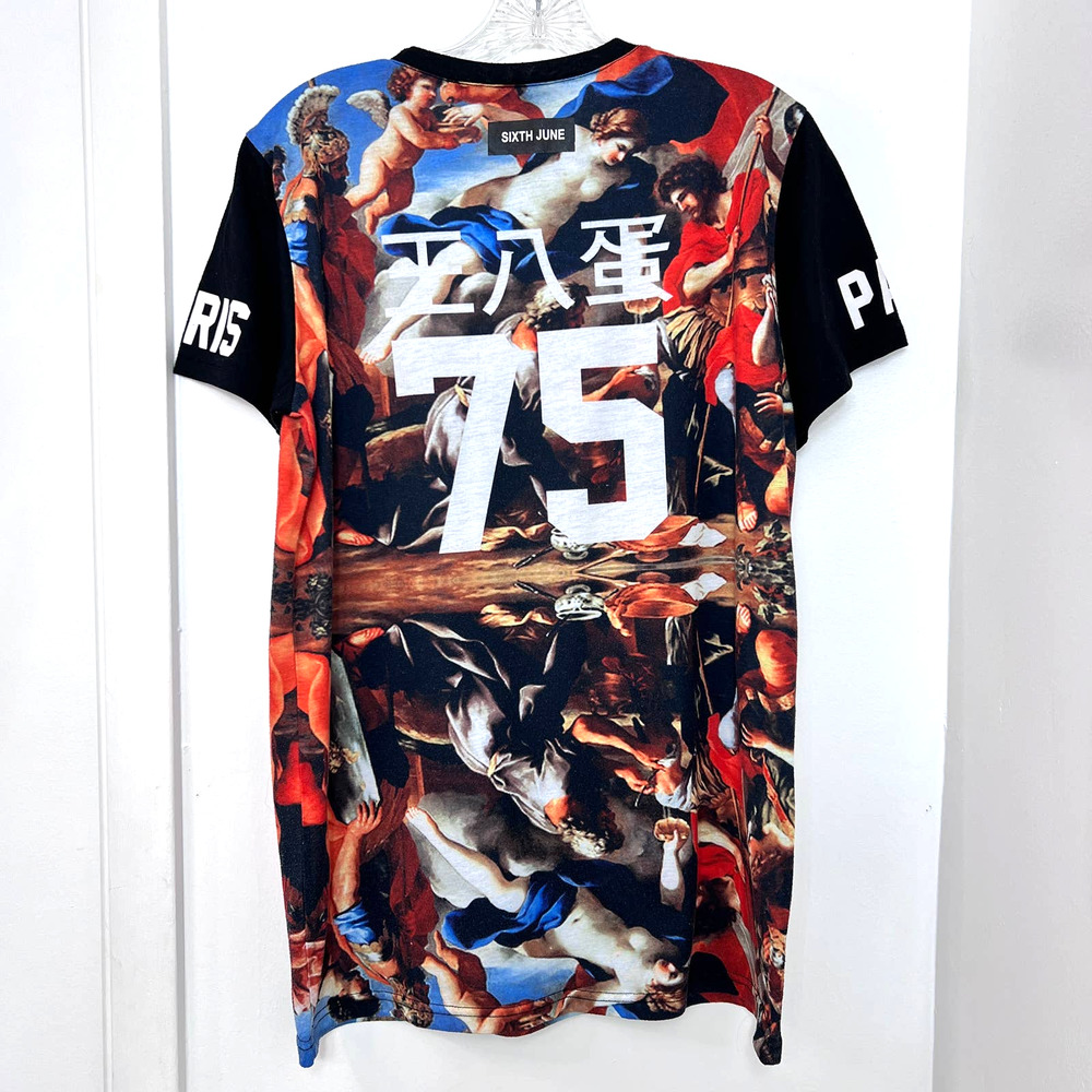 Sixth June Paris men's t shirt size S - Picture 2 of 7